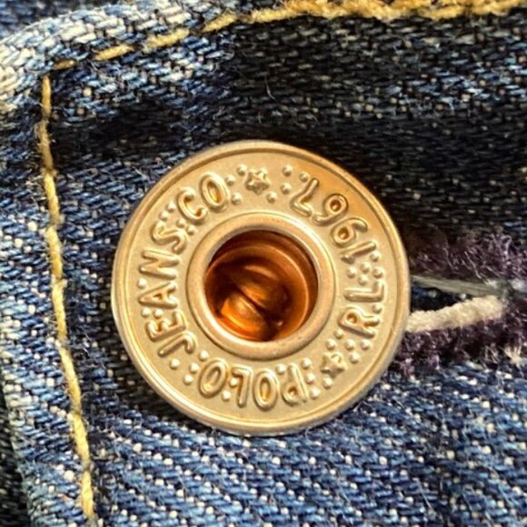Ralph Lauren Polo Jeans - Vintage Denim - Size 30 - Straight leg - low-med rise - Picture 5 of 11